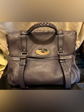 Authentic Mulberry Alexa Slate Purse